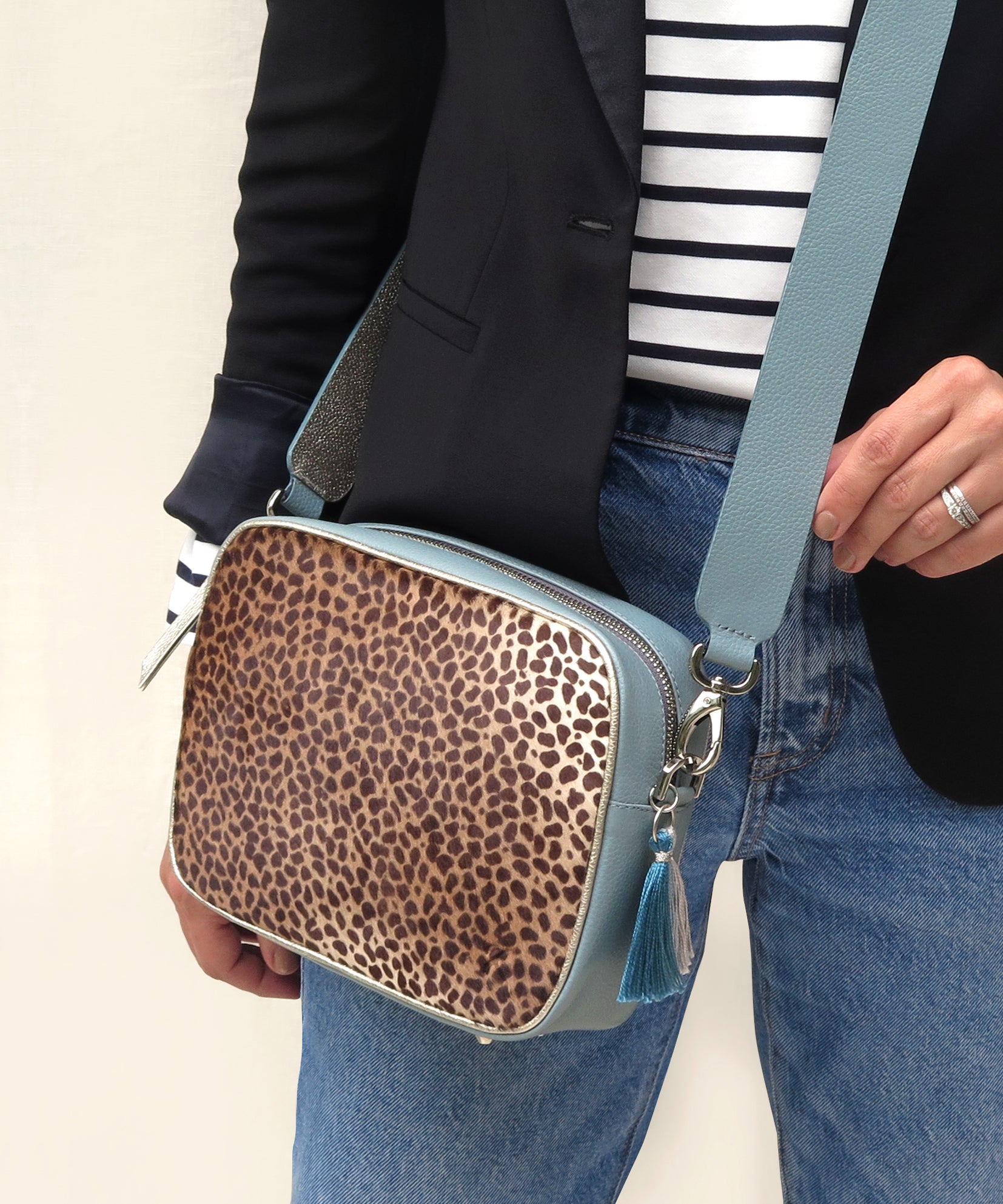 BLUE / SILVER STRAP DOBLE-FAZ