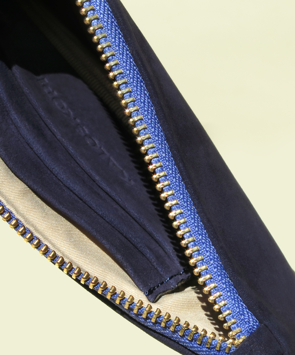 BILLETERA MIDNIGHT BLUE NUBUCK