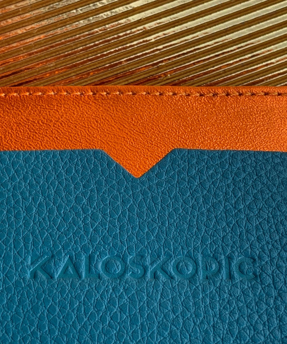 CARDHOLDER TEAL / PETRÓLEO