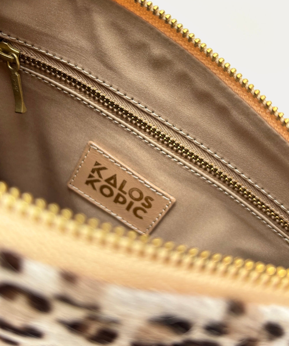 CROSSBODY LEOPARD BUTTER