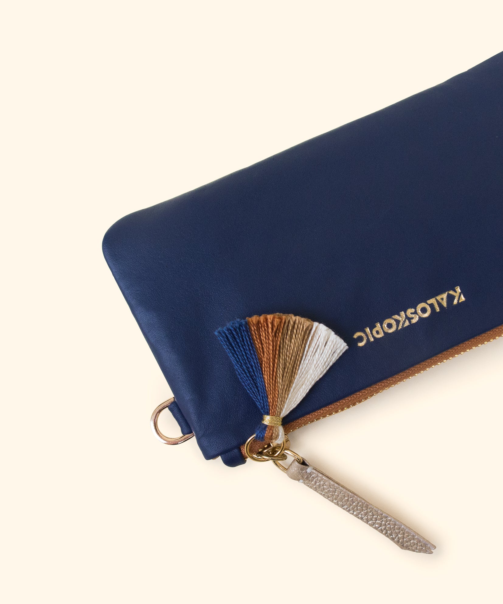 BILLETERA PYTHON GOLD BLUE