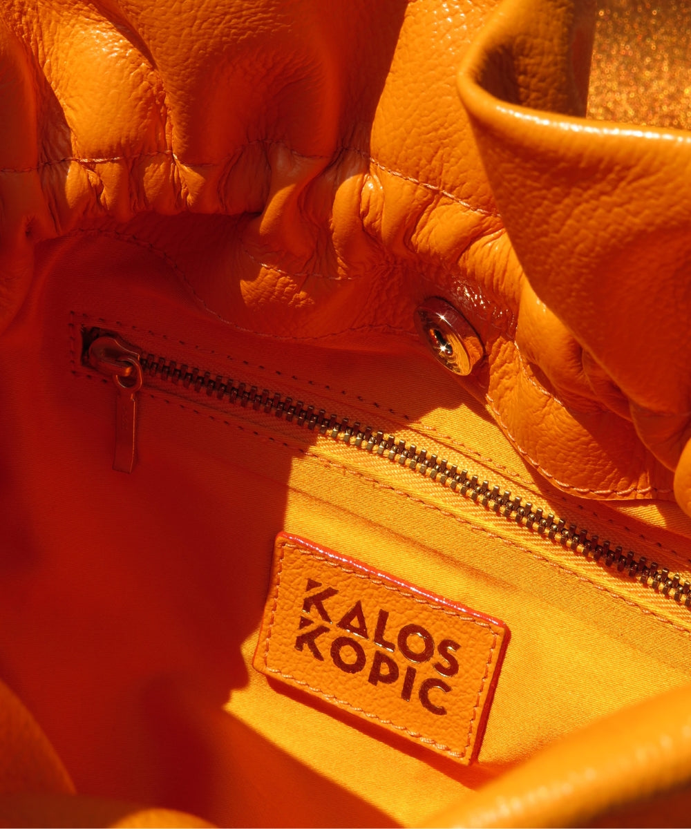 SUNSET GLITZ RUFFLE BAG