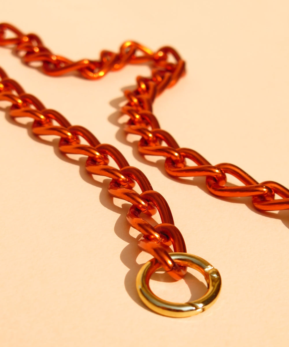 SUNSET GLITZ RUFFLE BAG