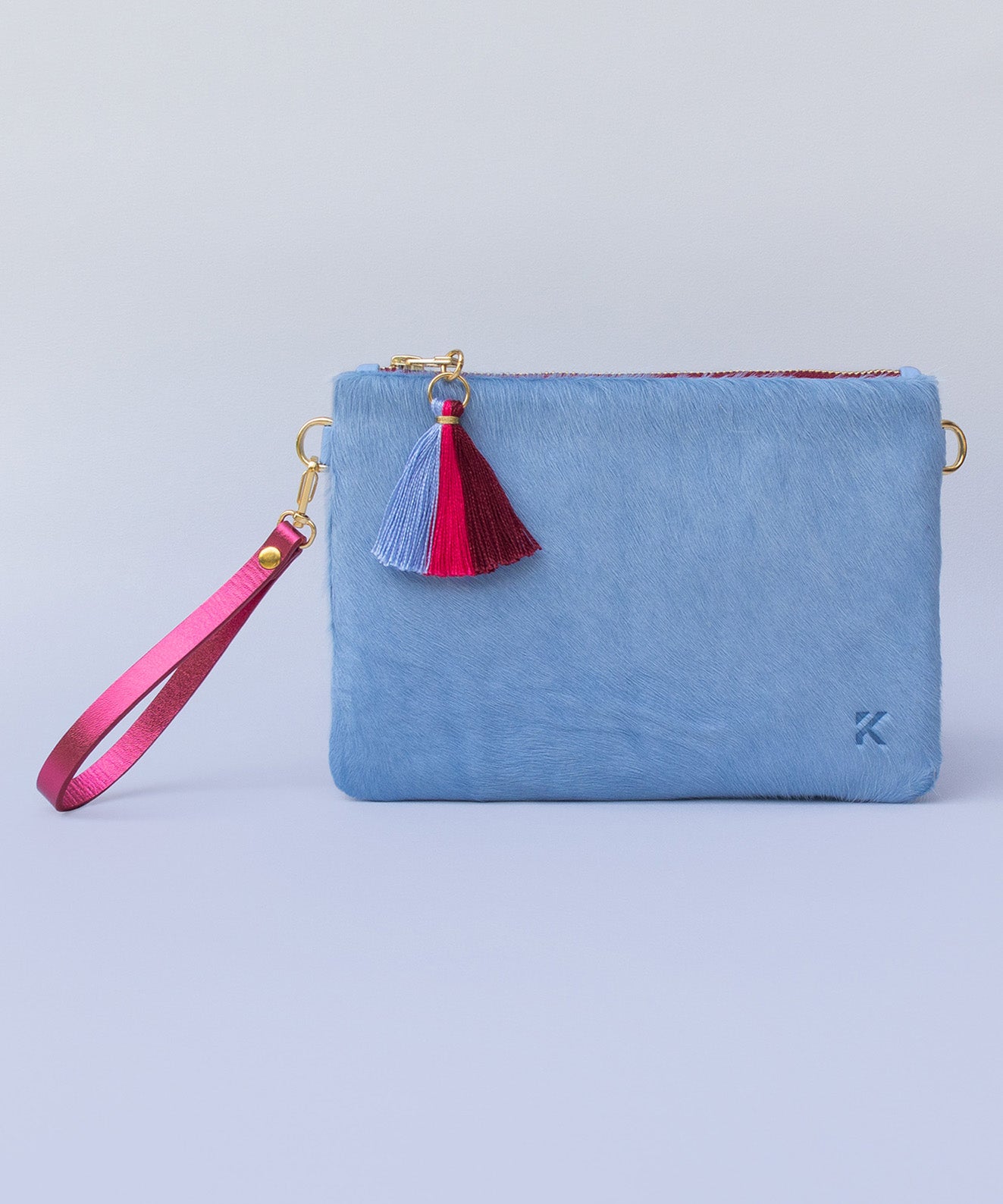 AURA BLUE CLUTCH N