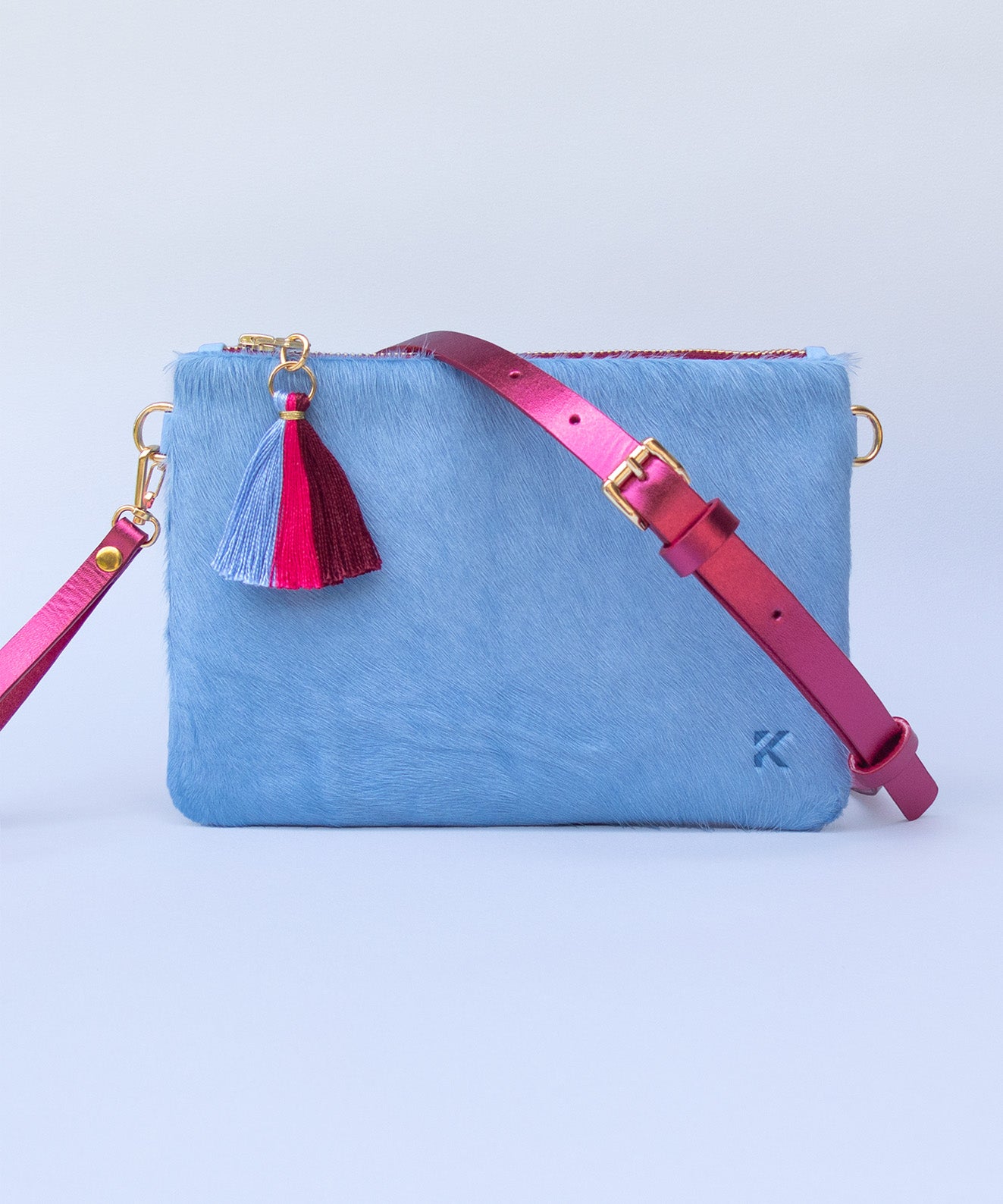 AURA BLUE CLUTCH N