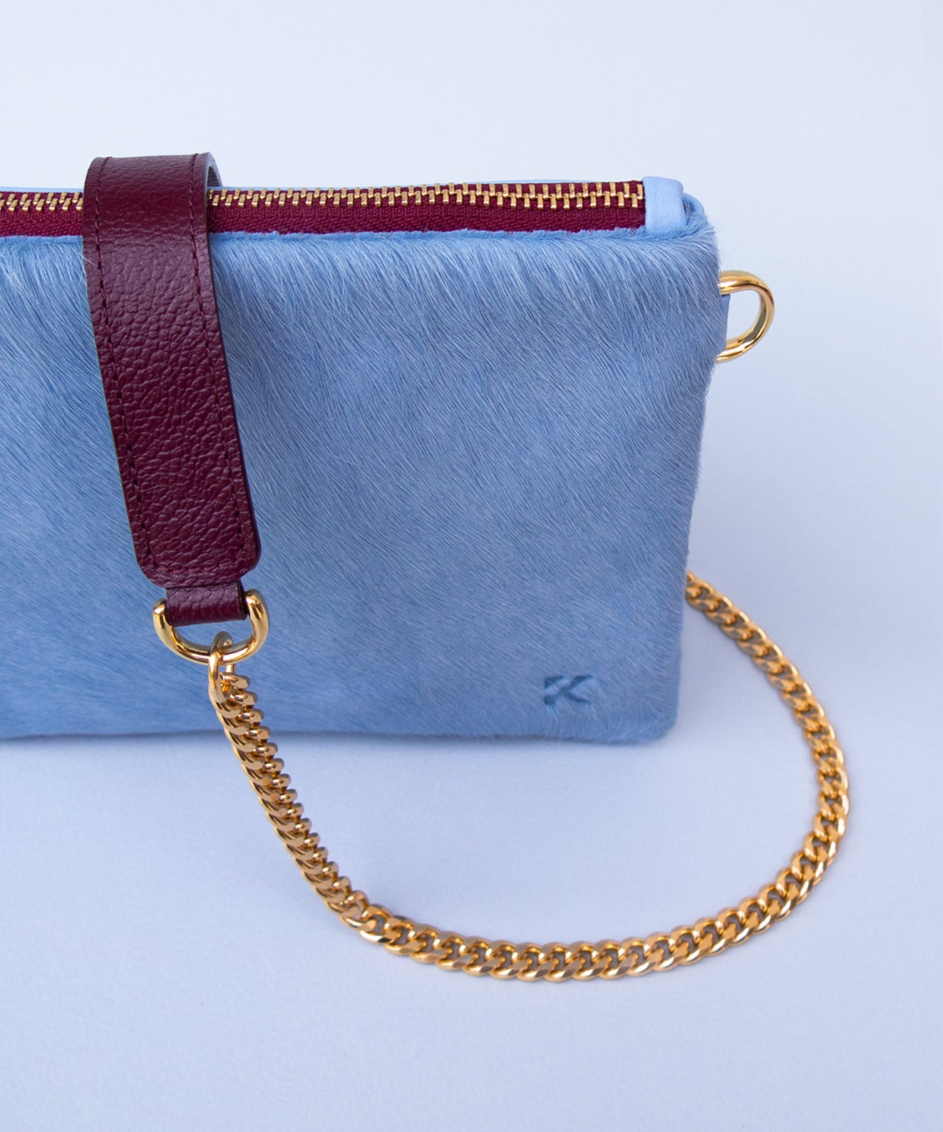AURA BLUE CLUTCH N