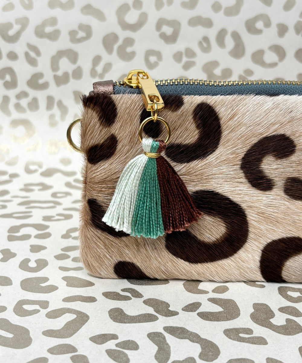 BILLETERA LEOPARD BRONZE