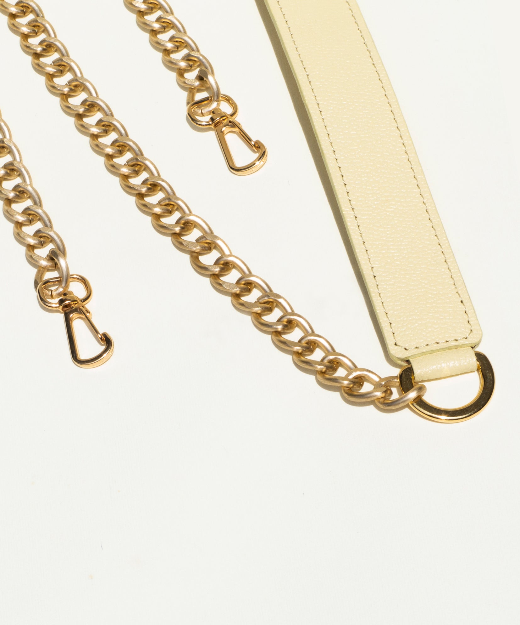 CHAIN MATTE GOLD / BUTTER YELLOW