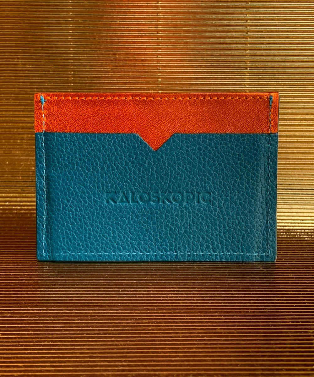 CARDHOLDER TEAL/PETRÓLEO