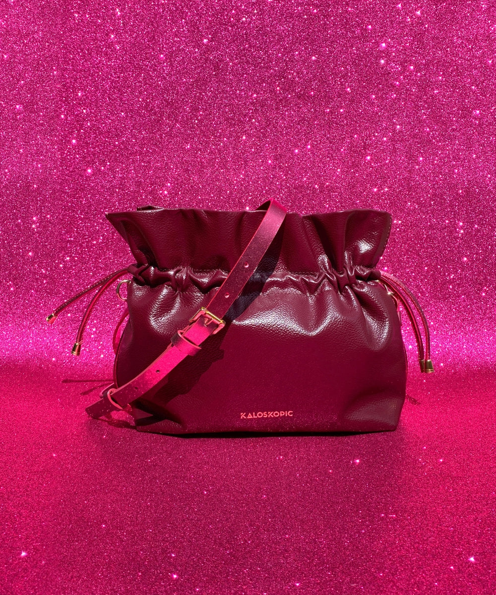 CHERRY RUFFLE BAG