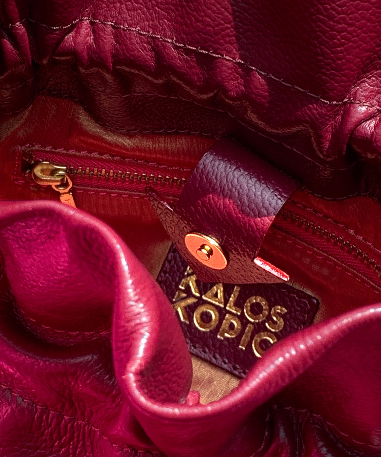 CHERRY RUFFLE BAG 