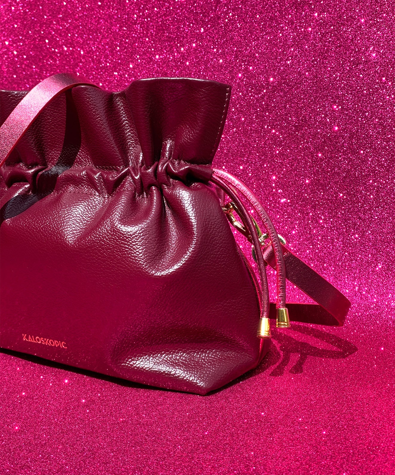 CHERRY RUFFLE BAG 