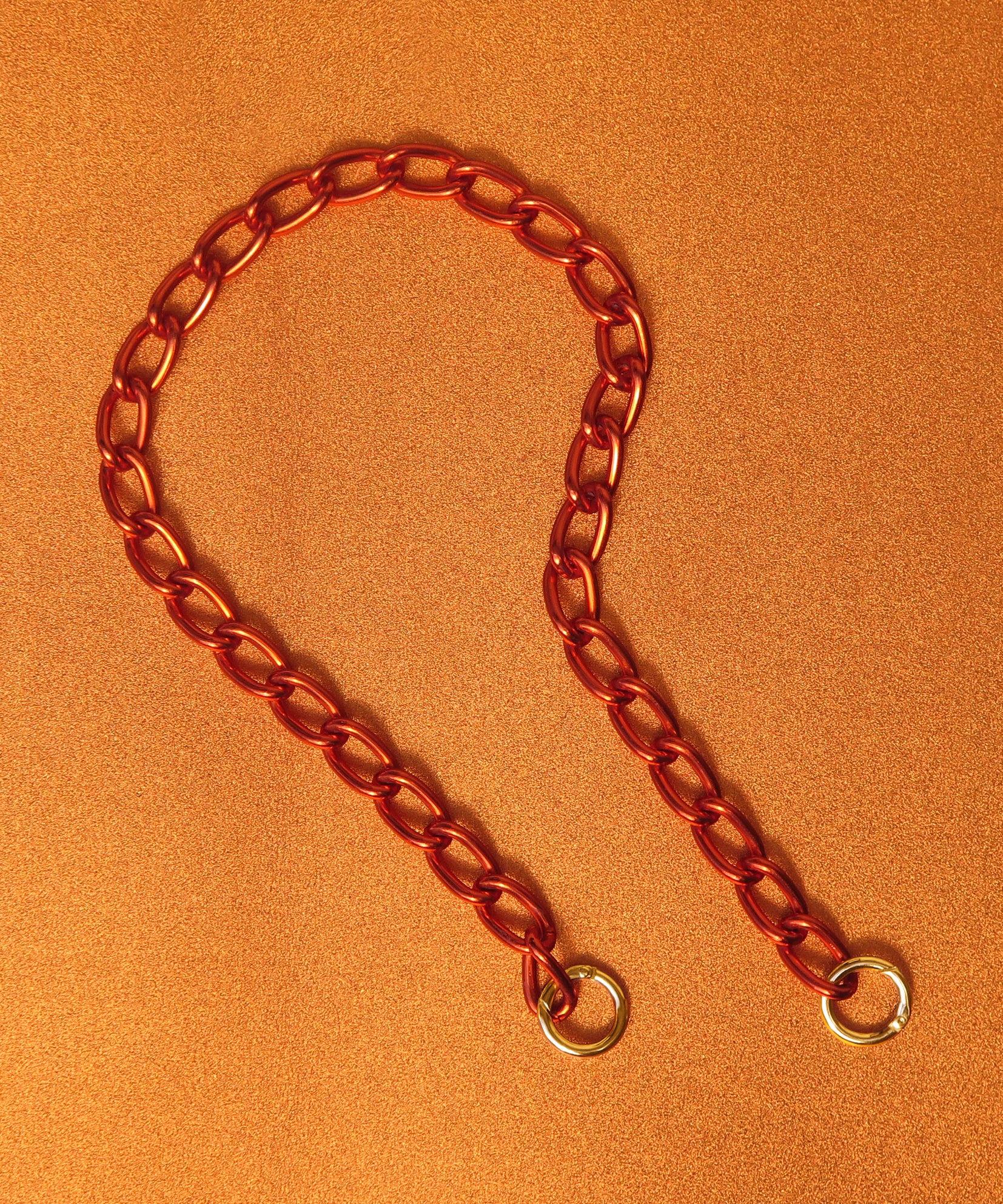 METALIC ORANGE CHAIN