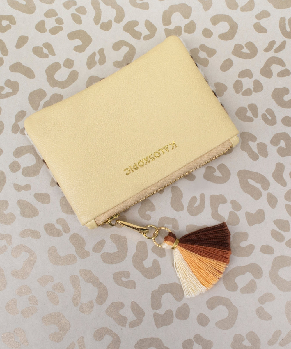 MONEDERO LEOPARD BUTTER