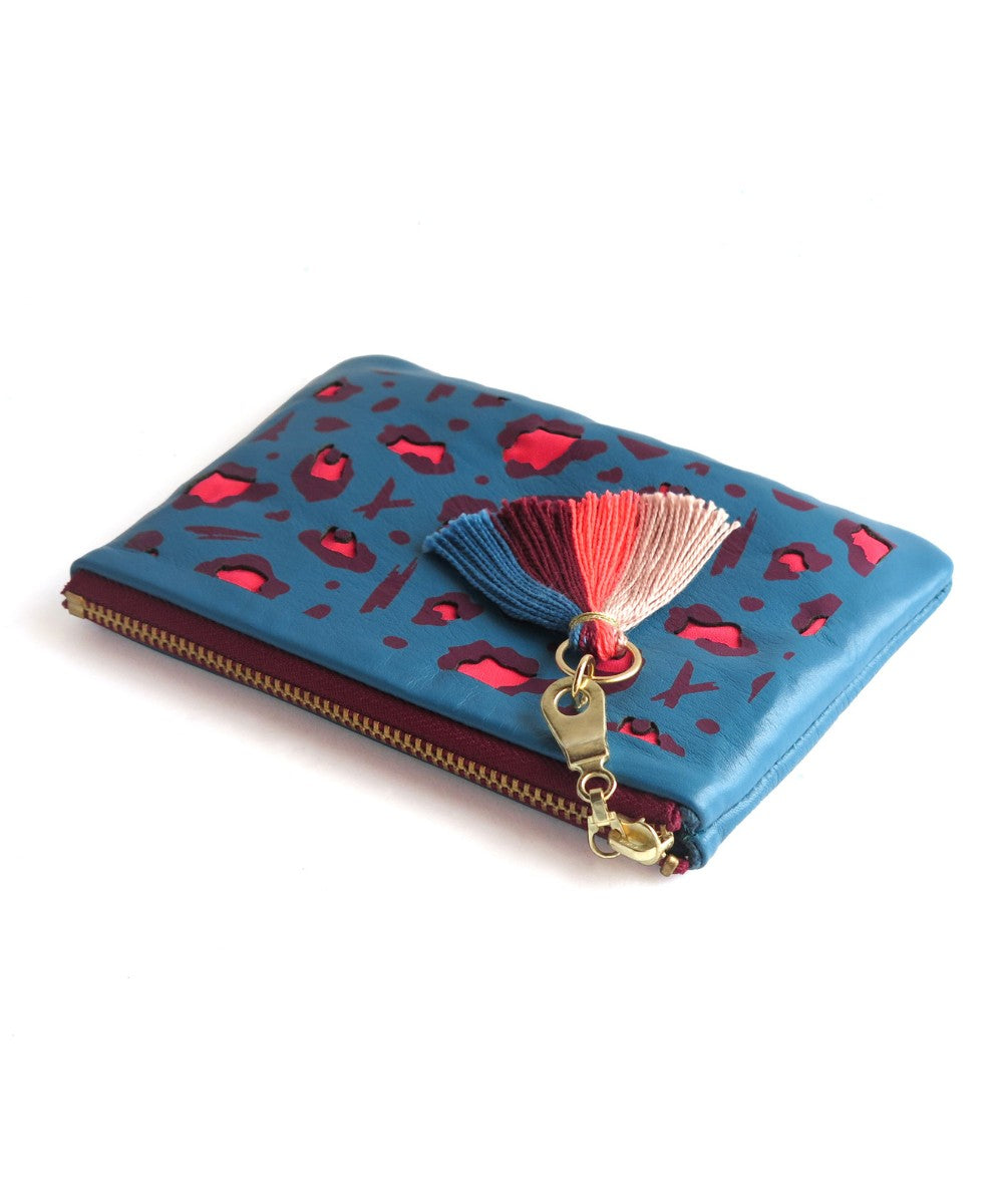 MONEDERO NEON LEOPARD