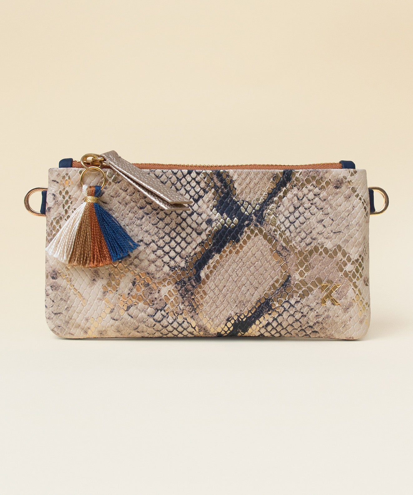 LEOPARD BRONZE WALLET