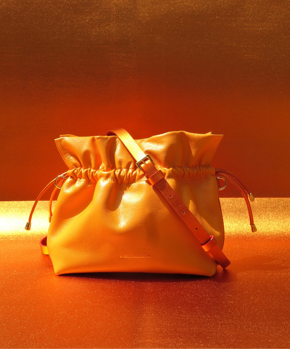 SUNSET GLITZ RUFFLE BAG